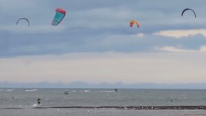 People kiteboarding, being the change you want to be